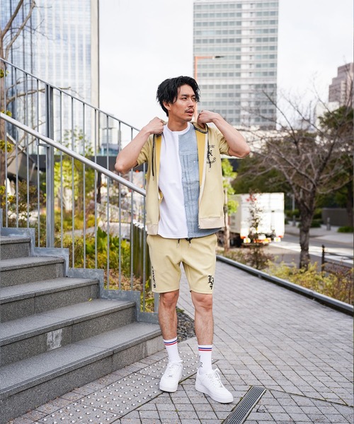 LUXE/R（ラグジュ）の「(RM)【LUXE/R GOLF】ポリエステル スウェード パンツ ハーフパンツ（その他パンツ・メンズ・ベージュ/エメラルド/ブラック・X-LARGE/LARGE）」の11枚目の写真