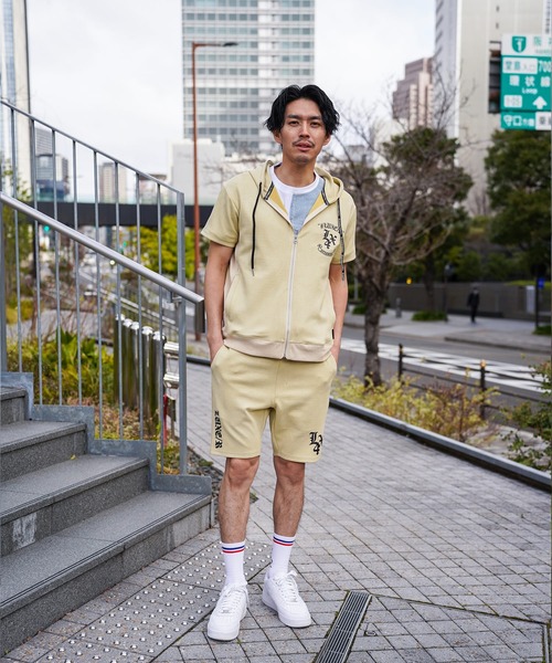 LUXE/R（ラグジュ）の「(RM)【LUXE/R GOLF】ポリエステル スウェード パンツ ハーフパンツ（その他パンツ・メンズ・ベージュ/エメラルド/ブラック・X-LARGE/LARGE）」の12枚目の写真