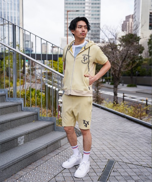 LUXE/R（ラグジュ）の「(RM)【LUXE/R GOLF】ポリエステル スウェード パンツ ハーフパンツ（その他パンツ・メンズ・ベージュ/エメラルド/ブラック・X-LARGE/LARGE）」の13枚目の写真
