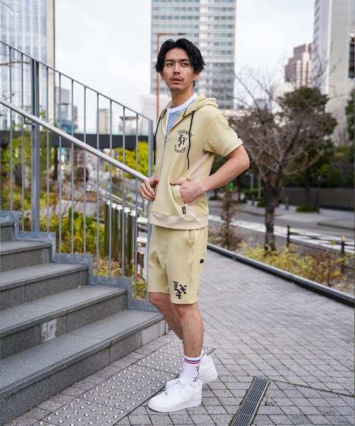 LUXE/R（ラグジュ）の「(RM)【LUXE/R GOLF】ポリエステル スウェード パンツ ハーフパンツ（その他パンツ・メンズ・ベージュ/エメラルド/ブラック・X-LARGE/LARGE）」の14枚目の写真