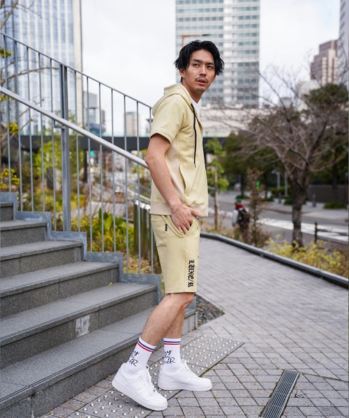 LUXE/R（ラグジュ）の「(RM)【LUXE/R GOLF】ポリエステル スウェード パンツ ハーフパンツ（その他パンツ・メンズ・ベージュ/エメラルド/ブラック・X-LARGE/LARGE）」の17枚目の写真
