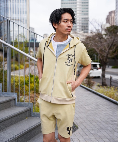 LUXE/R（ラグジュ）の「(RM)【LUXE/R GOLF】ポリエステル スウェード パンツ ハーフパンツ（その他パンツ・メンズ・ベージュ/エメラルド/ブラック・X-LARGE/LARGE）」の19枚目の写真