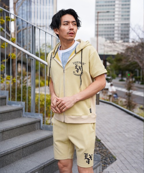 LUXE/R（ラグジュ）の「(RM)【LUXE/R GOLF】ポリエステル スウェード パンツ ハーフパンツ（その他パンツ・メンズ・ベージュ/エメラルド/ブラック・X-LARGE/LARGE）」の20枚目の写真