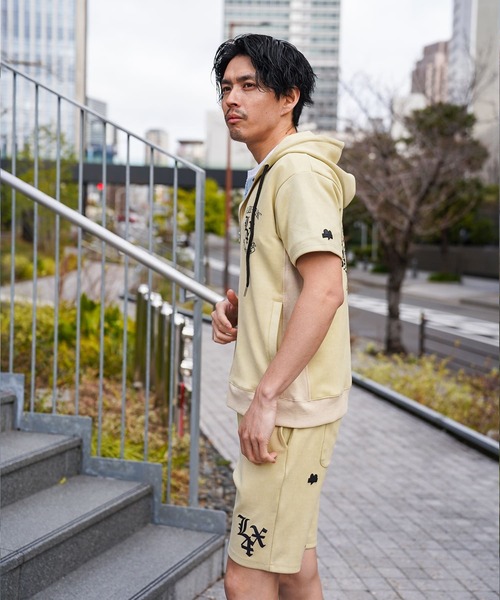 LUXE/R（ラグジュ）の「(RM)【LUXE/R GOLF】ポリエステル スウェード パンツ ハーフパンツ（その他パンツ・メンズ・ベージュ/エメラルド/ブラック・X-LARGE/LARGE）」の21枚目の写真