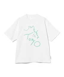 Somewhere in Tokyo / Logo Tee Designed by Tomoo Gokita