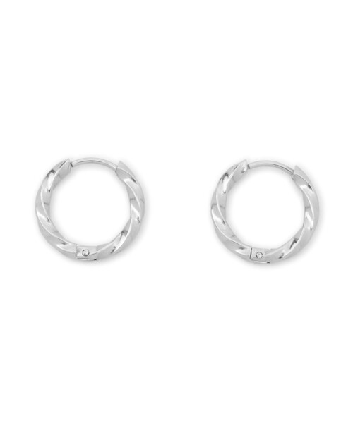 ROPE' PICNIC（ロペピクニック）の「ステンレスカット入りフープピアス（ピアス（両耳用）・レディース・シルバー/ゴールド・FREE）」の5枚目の写真