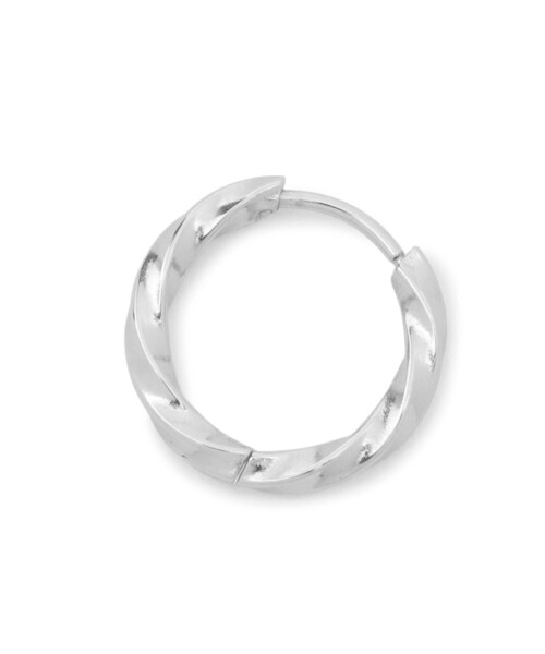 ROPE' PICNIC（ロペピクニック）の「ステンレスカット入りフープピアス（ピアス（両耳用）・レディース・シルバー/ゴールド・FREE）」の6枚目の写真
