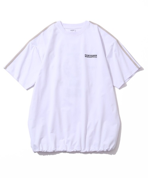 CONVERSE(コンバース)の「【CONVERSE/コンバース】吸水速乾・UVカット ドロスト付き バックロゴ刺繍Tシャツ(Tシャツ/カットソー・メンズ・ホワイト系2/ブラック系2/ブラック系その他/ブルー系1/ホワイト系1/ブラック系1/ブルー系2/ブラック系その他2・XL/L/M)」の20枚目の写真