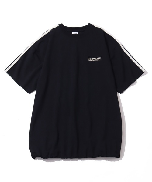CONVERSE(コンバース)の「【CONVERSE/コンバース】吸水速乾・UVカット ドロスト付き バックロゴ刺繍Tシャツ(Tシャツ/カットソー・メンズ・ホワイト系2/ブラック系2/ブラック系その他/ブルー系1/ホワイト系1/ブラック系1/ブルー系2/ブラック系その他2・XL/L/M)」の16枚目の写真