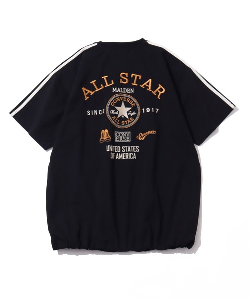 CONVERSE(コンバース)の「【CONVERSE/コンバース】吸水速乾・UVカット ドロスト付き バックロゴ刺繍Tシャツ(Tシャツ/カットソー・メンズ・ホワイト系2/ブラック系2/ブラック系その他/ブルー系1/ホワイト系1/ブラック系1/ブルー系2/ブラック系その他2・XL/L/M)」の17枚目の写真