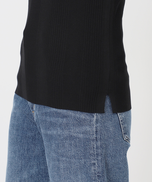 journal standard L'essage(ジャーナルスタンダードレサージュ)の「《接触冷感/手洗い可》クールタッチ2WAYニットタンクトップ(タンクトップ・レディース・ブラウン/ブラック/アイボリー・FREE)」の19枚目の写真