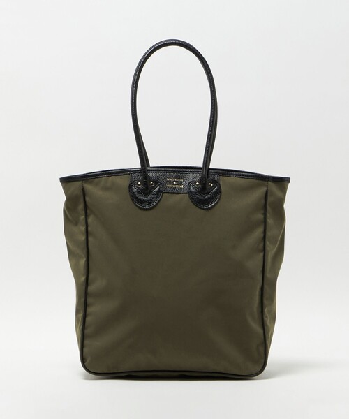YOUNG&OLSEN The DRYGOODS STORE(ヤングアンドオルセン)の「【別注】<YOUNG&OLSEN The DRYGOODS STORE>GLR ミリクロス トートバッグ(トートバッグ・メンズ・オリーブ/ブラック・FREE)」の2枚目の写真