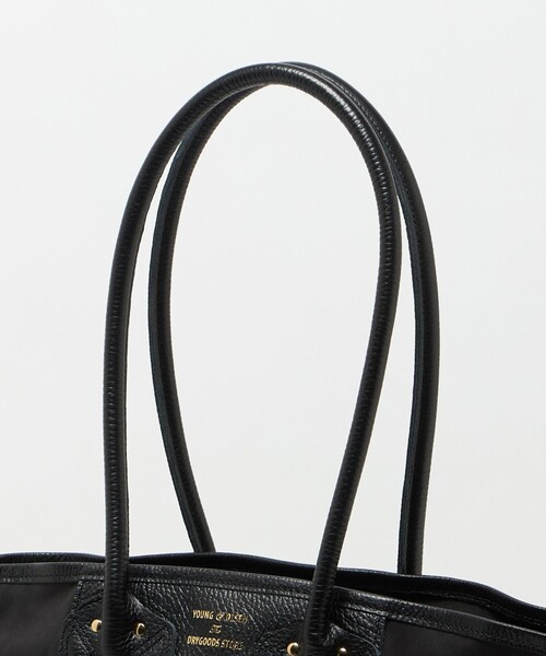YOUNG&OLSEN The DRYGOODS STORE(ヤングアンドオルセン)の「【別注】<YOUNG&OLSEN The DRYGOODS STORE>GLR ミリクロス トートバッグ(トートバッグ・メンズ・オリーブ/ブラック・FREE)」の6枚目の写真
