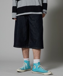 OK YESTERDAY / オーケー イエスタデイ ワイドデニムショーツ 秋 秋服 2026年秋冬