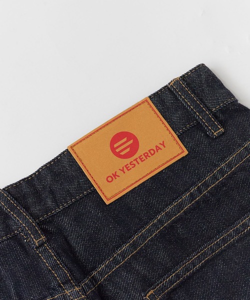 OK YESTERDAY（オッケーイエスタデイ）の「OK YESTERDAY / オーケー イエスタデイ ワイドデニムショーツ 秋 秋服 2026年秋冬（デニムパンツ・メンズ・ブルー・L/M）」の20枚目の写真