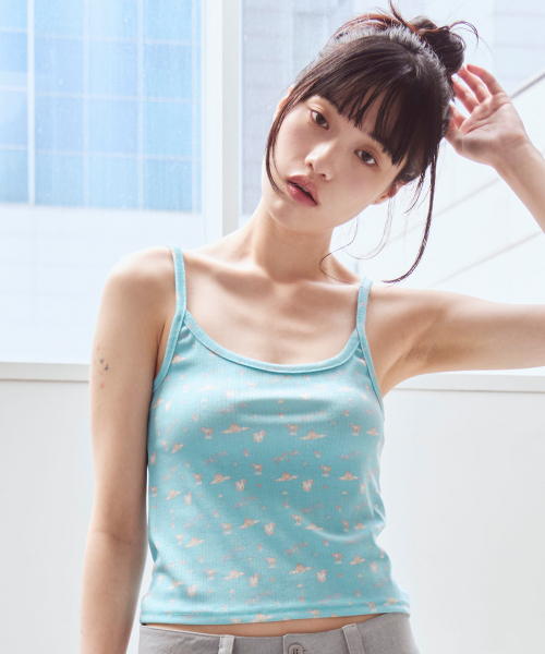 OAFISH（オアフィッシュ）の「Oafish x Plasticpeco Sleeveless, Mint Blue（Tシャツ/カットソー・レディース・その他・FREE）」の2枚目の写真