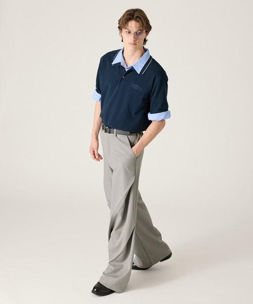 CLEL（クレイル）の「【CLEL】Prime TR 3D Tuck Slacks / プライムTR 3Dタックスラックス（スラックス・メンズ・ブラック/チャコールグレー/グレー系・S/L/XS/M）」の21枚目の写真