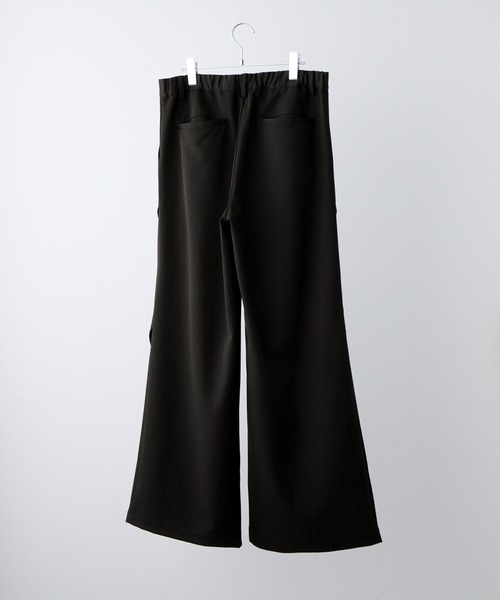 CLEL（クレイル）の「【CLEL】Prime TR 3D Tuck Slacks / プライムTR 3Dタックスラックス（スラックス・メンズ・ブラック/チャコールグレー/グレー系・S/L/XS/M）」の6枚目の写真