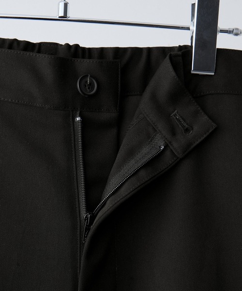CLEL（クレイル）の「【CLEL】Prime TR 3D Tuck Slacks / プライムTR 3Dタックスラックス（スラックス・メンズ・ブラック/チャコールグレー/グレー系・S/L/XS/M）」の10枚目の写真