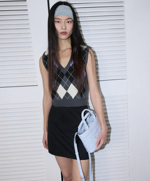 RAIMENT（レイメント）の「Stud Patch Macaroon Bag_Sky Blue（トートバッグ・レディース・その他・FREE）」の6枚目の写真