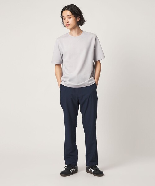 A DAY IN THE LIFE UNITED ARROWS(アデイインザライフユナイテッドアローズ)の「シルケット ダブルフェイス リップル カットソー<A DAY IN THE LIFE>(Tシャツ/カットソー・メンズ・ライトグレー/ホワイト/ネイビー・M/L/S)」の14枚目の写真