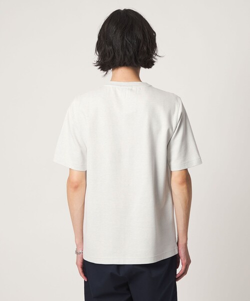 A DAY IN THE LIFE UNITED ARROWS(アデイインザライフユナイテッドアローズ)の「シルケット ダブルフェイス リップル カットソー<A DAY IN THE LIFE>(Tシャツ/カットソー・メンズ・ライトグレー/ホワイト/ネイビー・M/L/S)」の17枚目の写真