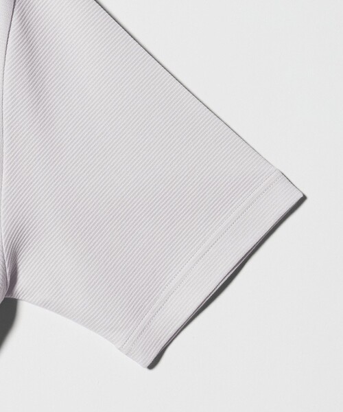 A DAY IN THE LIFE UNITED ARROWS(アデイインザライフユナイテッドアローズ)の「シルケット ダブルフェイス リップル カットソー<A DAY IN THE LIFE>(Tシャツ/カットソー・メンズ・ライトグレー/ホワイト/ネイビー・M/L/S)」の6枚目の写真
