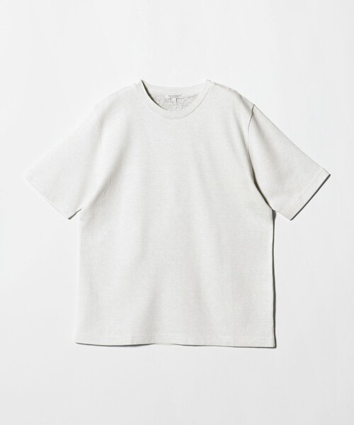 A DAY IN THE LIFE UNITED ARROWS(アデイインザライフユナイテッドアローズ)の「シルケット ダブルフェイス リップル カットソー<A DAY IN THE LIFE>(Tシャツ/カットソー・メンズ・ライトグレー/ホワイト/ネイビー・M/L/S)」の9枚目の写真