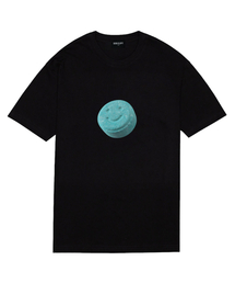 Smile Candy(Sky Blue) T-shirt (Black)