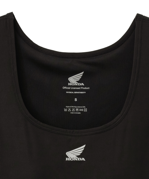 PHYPS MOTORCYCLE(フィップスモーターサイクル)の「Womens Air Layer System Bra Sleeveless 2Color(Tシャツ/カットソー・レディース・ブラック/ホワイト・MEDIUM/SMALL/X-LARGE/LARGE)」の6枚目の写真