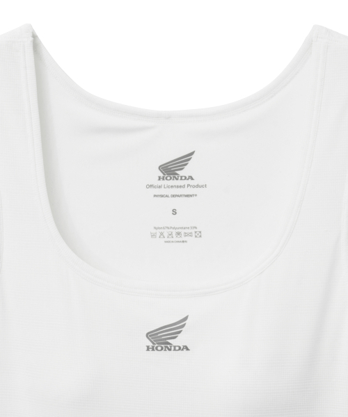 PHYPS MOTORCYCLE(フィップスモーターサイクル)の「Womens Air Layer System Bra Sleeveless 2Color(Tシャツ/カットソー・レディース・ブラック/ホワイト・MEDIUM/SMALL/X-LARGE/LARGE)」の10枚目の写真