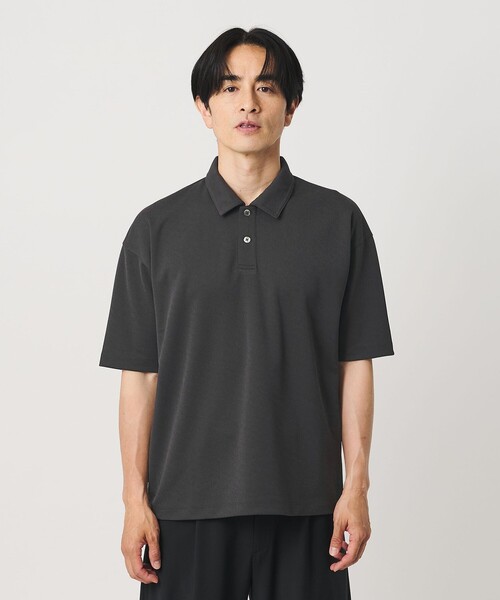 BEAUTY&YOUTH UNITED ARROWS(ビューティーアンドユースユナイテッドアローズ)の「ドライ スムース ジャージー ポロシャツ 吸水速乾(ポロシャツ・メンズ・ベージュ/ネイビー/ダークグレー・S/L/M/XL)」の18枚目の写真