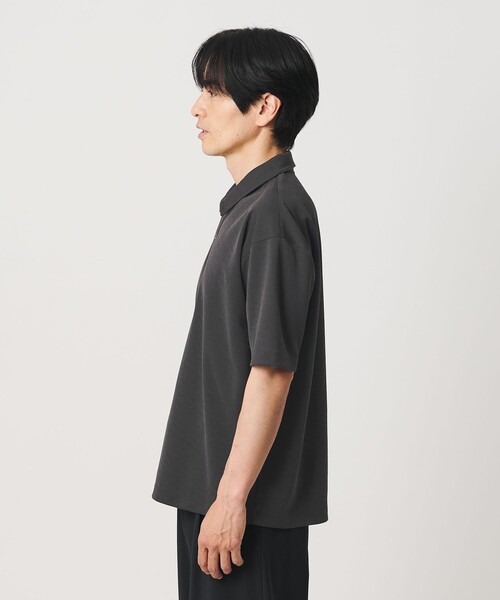 BEAUTY&YOUTH UNITED ARROWS(ビューティーアンドユースユナイテッドアローズ)の「ドライ スムース ジャージー ポロシャツ 吸水速乾(ポロシャツ・メンズ・ベージュ/ネイビー/ダークグレー・S/L/M/XL)」の19枚目の写真
