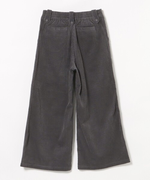 BEAMS HEART(ビームスハート)の「コーデュロイ ドロップループ ワイドパンツ(その他パンツ・レディース・チャコールグレー/ネイビー・SMALL/MEDIUM)」の5枚目の写真