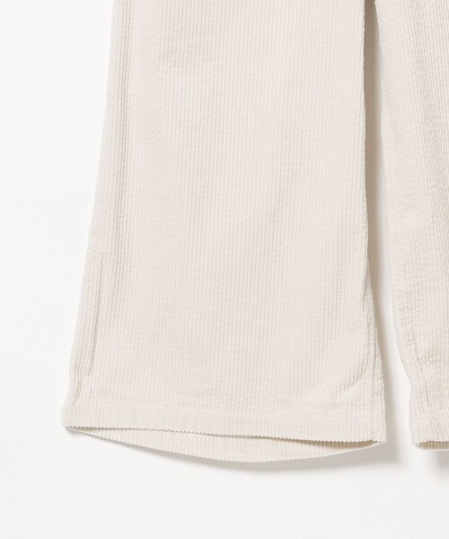 BEAMS HEART(ビームスハート)の「コーデュロイ ドロップループ ワイドパンツ(その他パンツ・レディース・チャコールグレー/ネイビー・SMALL/MEDIUM)」の10枚目の写真