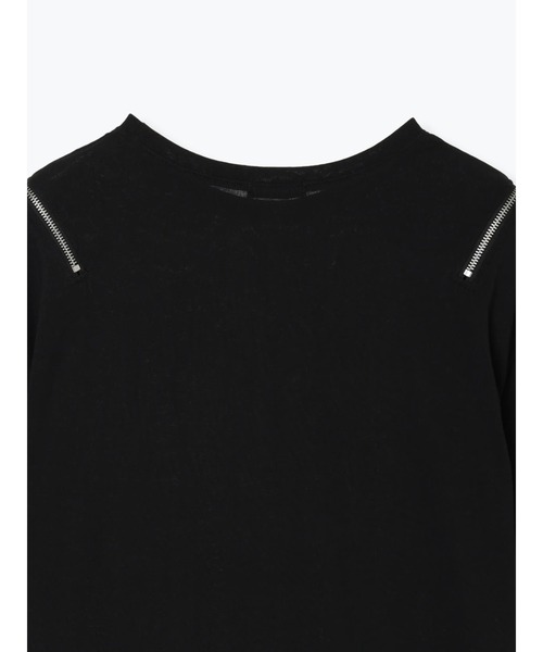 NOEMIE（ノエミー）の「ロンリードールラメTシャツ（Tシャツ/カットソー・レディース・ブラック/オフホワイト・M）」の20枚目の写真