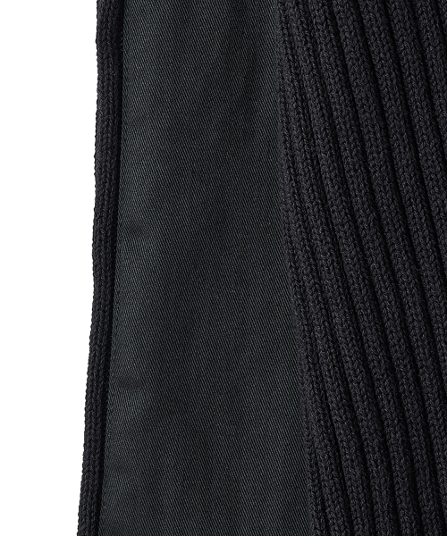 NOIRER(ノイア)の「コットンデミジコンバットニット(ブラック)(ニット/セーター・メンズ・その他・48/50)」の5枚目の写真