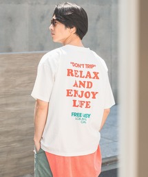 Free&Easy（フリーアンドイージー）の「【Free＆Easy（フリーアンドイージー）】別注プリントTシャツ／W（ユニセックス）（Tシャツ/カットソー）」