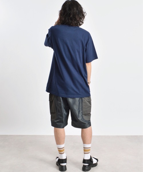 DOUBLE STEAL(ダブルスティール)の「properly刺繍Tシャツ(Tシャツ/カットソー・メンズ・ネイビー/ホワイト・X-LARGE/LARGE/MEDIUM)」の7枚目の写真