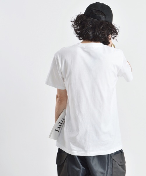 DOUBLE STEAL(ダブルスティール)の「properly刺繍Tシャツ(Tシャツ/カットソー・メンズ・ネイビー/ホワイト・X-LARGE/LARGE/MEDIUM)」の16枚目の写真