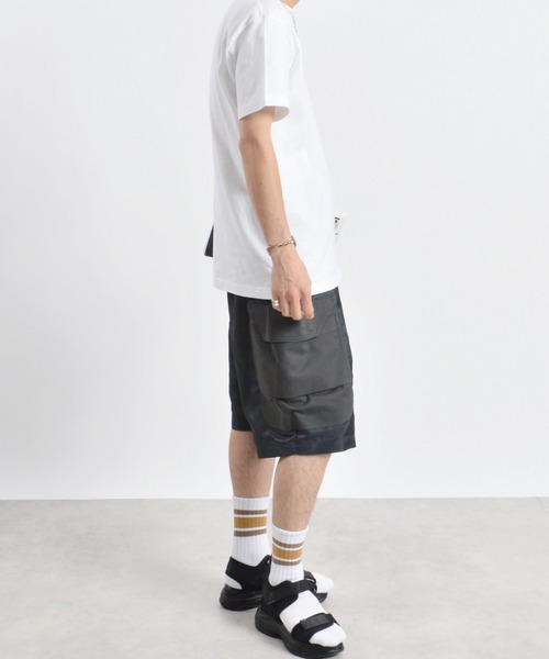 DOUBLE STEAL(ダブルスティール)の「properly刺繍Tシャツ(Tシャツ/カットソー・メンズ・ネイビー/ホワイト・X-LARGE/LARGE/MEDIUM)」の20枚目の写真