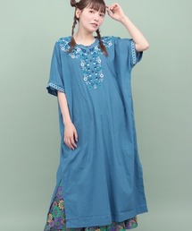 インド綿」に該当するワンピース/ドレス（花柄・ボタニカル柄