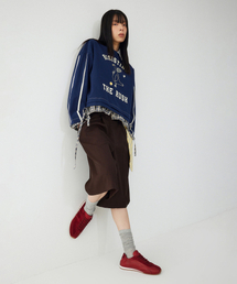 STUDIO TOMBOY（スタジオトムボーイ）の「配色ロースニーカー_レッド 9106271001（スニーカー）」