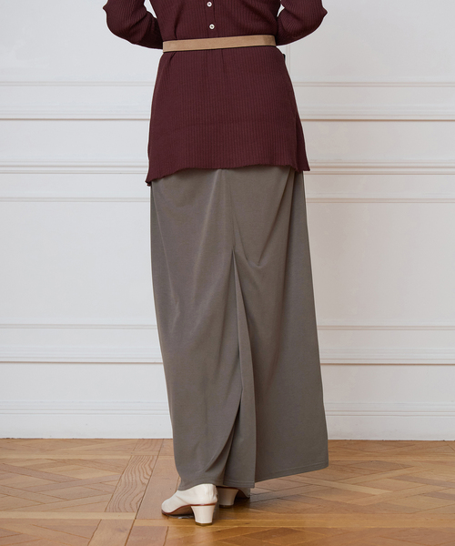 IENA LA BOUCLE(イエナラブークル)の「IENA LA BOUCLE フィブリルカットスカート(スカート・レディース・ウッド/ブラック・36/38)」の20枚目の写真
