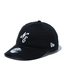HLNA（エイチエルエヌエー）の「【NEW ERA】9THIRTY クラシックロゴ ウォッシュドコットン ブラック × ホワイト（キャップ）」