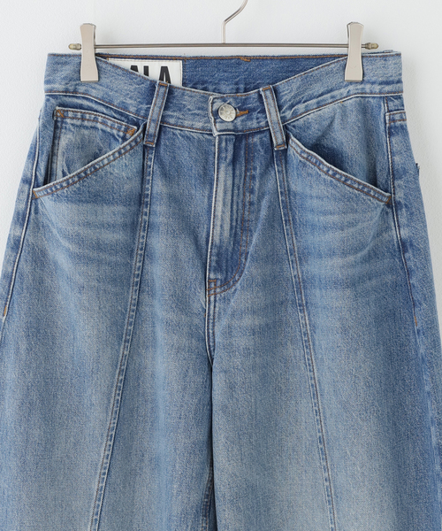 JOURNAL STANDARD（ジャーナルスタンダード）の「【DALA / ダラ】 LIDO ANKLE JEAN W/SEAM（デニムパンツ・レディース・ブルー・24/25）」の3枚目の写真