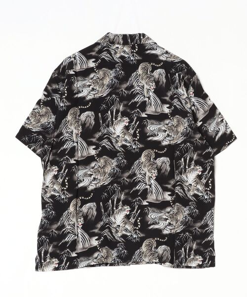 AVIREX(アヴィレックス)の「ALOHA SHIRT”TIGER & BAMBOO" / アロハシャツ タイガー バンブー / AVIREX / アヴィレックス(シャツ/ブラウス・メンズ・オフホワイト/ブラック・MEDIUM/XX-LARGE/X-LARGE/LARGE)」の17枚目の写真