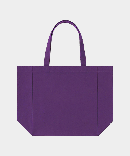 mydeepbluememories(マイディープブルーメモリーズ)の「MM LOGO ECO BAG_Purple(エコバッグ/サブバッグ・レディース・パープル・FREE)」の3枚目の写真