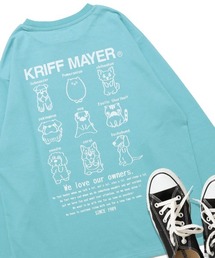 KRIFF MAYER Kid's Collection（クリフメイヤーキッズコレクション）の「温調プリントロンT(ほぼ犬)（Tシャツ/カットソー）」
