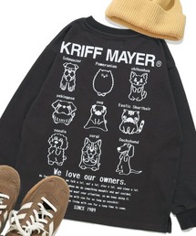 KRIFF MAYER（クリフメイヤー）の「温調プリントロンT(ほぼ犬)（Tシャツ/カットソー）」